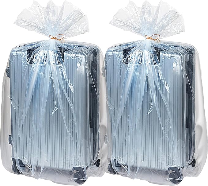 Fainne 10 Pack Extra Large Clear Plastic Storage Bags 40 x 60 Inch 2.75 Mils Giant Jumbo Moving Flat Plastic Storage Bags for Clothes Packing Luggage Suitcase Furniture Comforter Bike Blanket