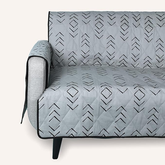 Molly Mutt 3-Seater Non-Slip Furniture Protector and Couch Cover for Dogs & Pets – Durable 100% Cotton Canvas and Non-Toxic Materials - 70” Wide x 78” Long