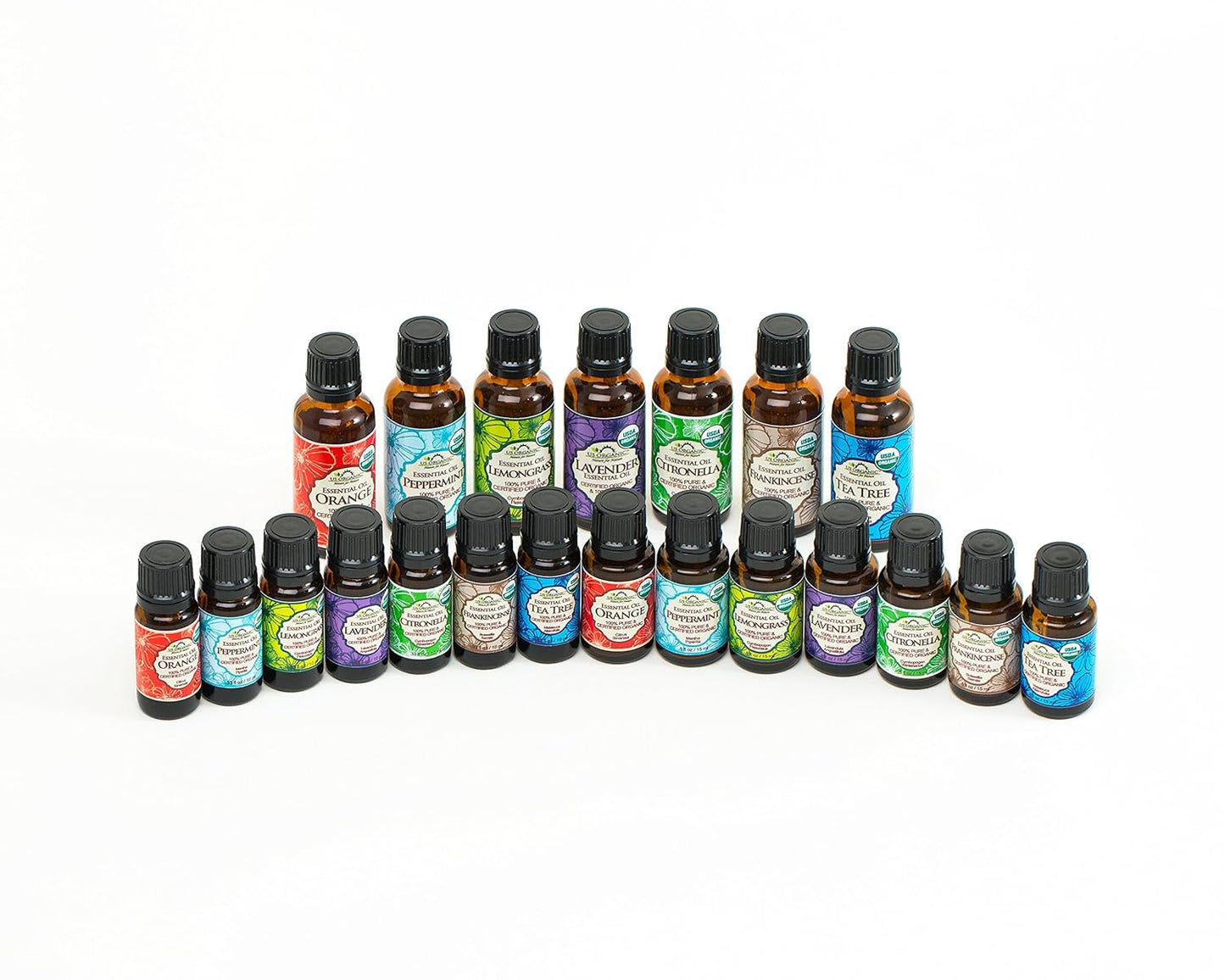 US Organic 100% Pure Frankincense Essential Oil, USDA Certified Organic, Steam Distilled, Boswellia serrata, Sourced from India, Topically or in Diffuser, Perfect for Aging Skin (30 ml)