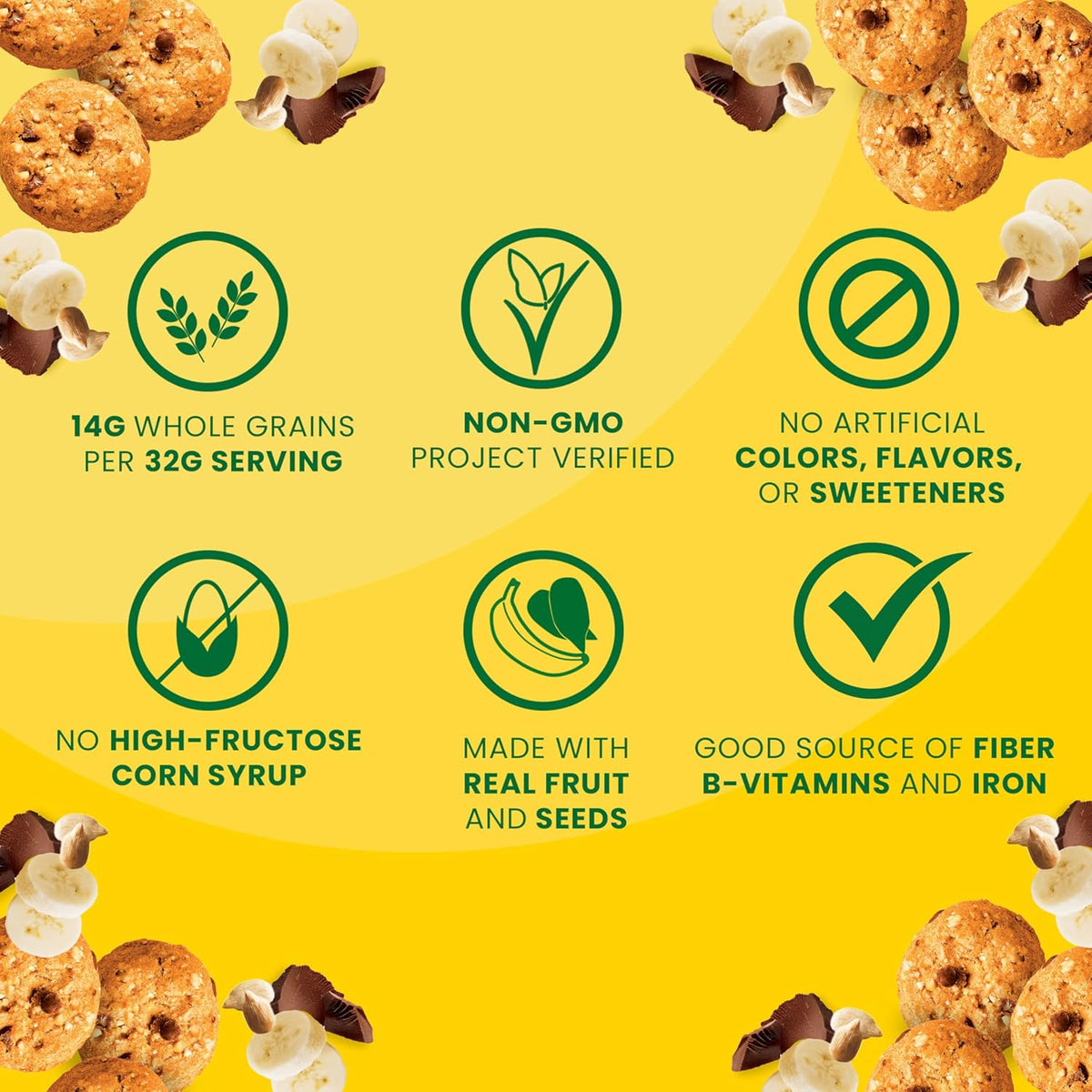 belVita Energy Snack Bites, Banana, Dark Chocolate and Sunflower Seed, 5 oz
