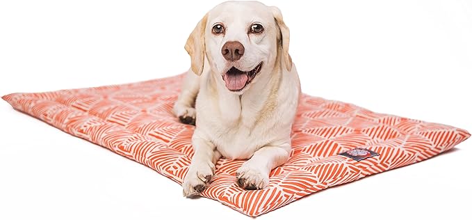 48" Charlie Salmon Orange Crate Dog Bed Mat By Majestic Pet Products