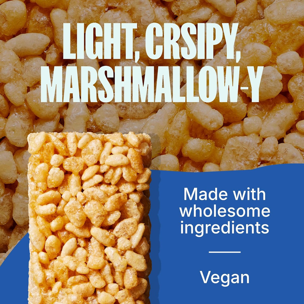 MadeGood Crispy Squares, Vanilla (36 Count) Gluten Free Snacks