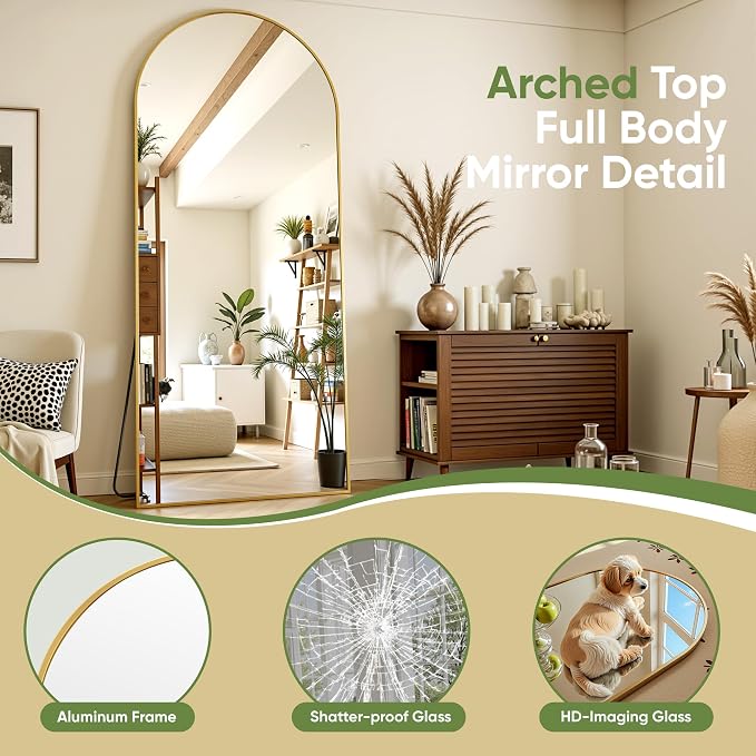 Full Length Mirror, Oversized Floor Mirrors, Leaning Free Standing Mirrors