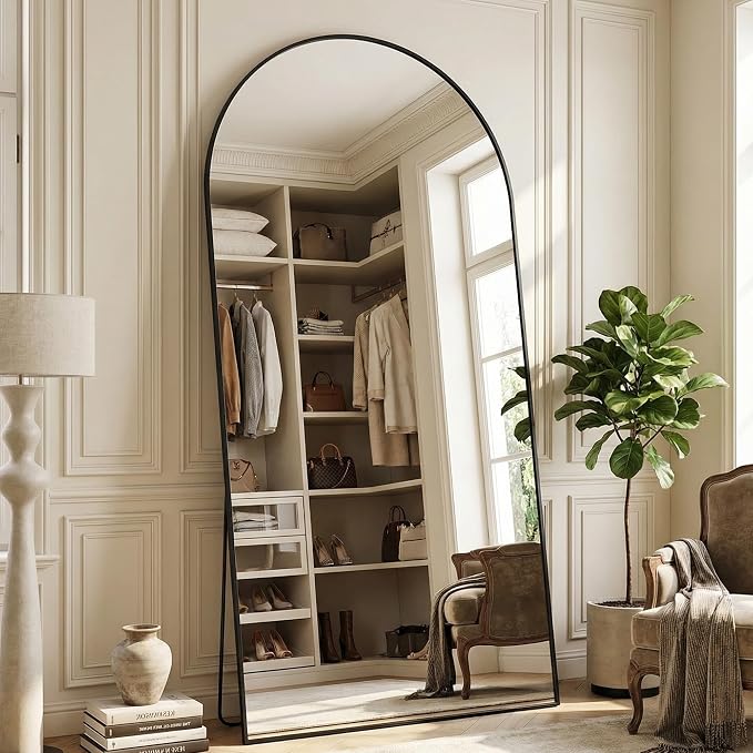 Suidia 88"x44" Arched Full Length Mirror
