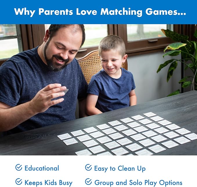 Wonder Forge Disney Moana Matching Game - Fun and Educational Memory Game for Boys and Girls Ages 3-5 - Featuring Moana and Maui - Toddler Learning Activity