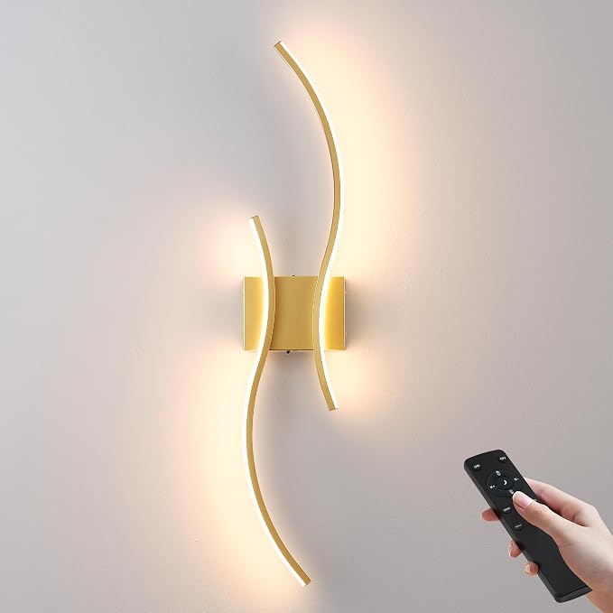 KARTOOSH Battery Operated Wall Sconce