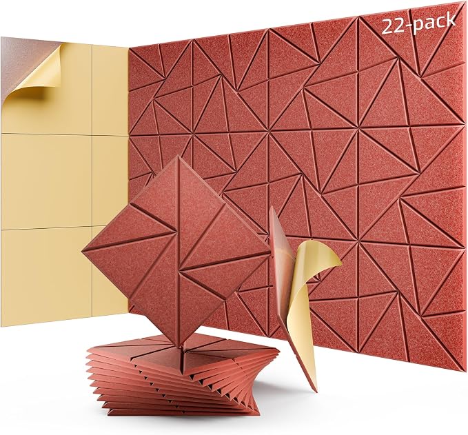 22 Pack Acoustic Panels, Sound Proof Foam Panels