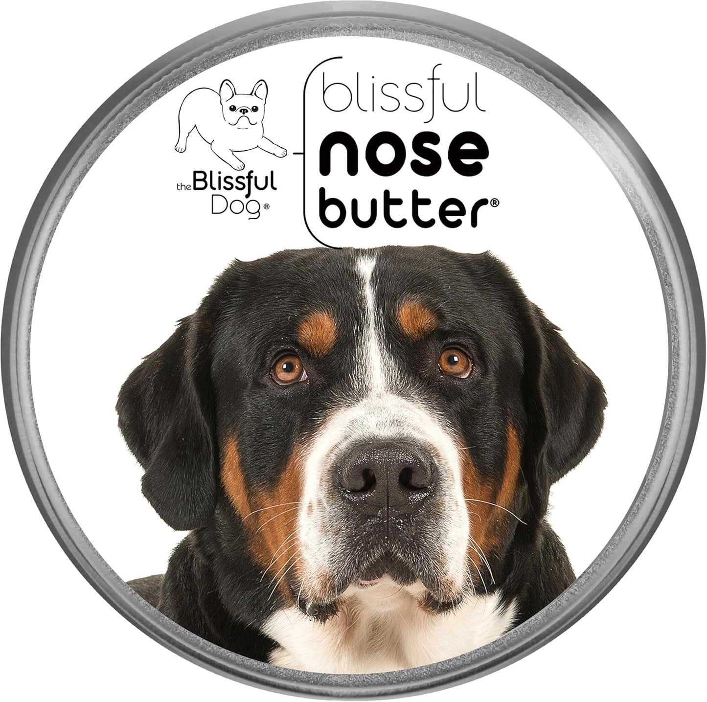 The Blissful Dog Greater Swiss Mountain Dog Unscented Nose Butter - Dog Nose Butter, 16 Ounce