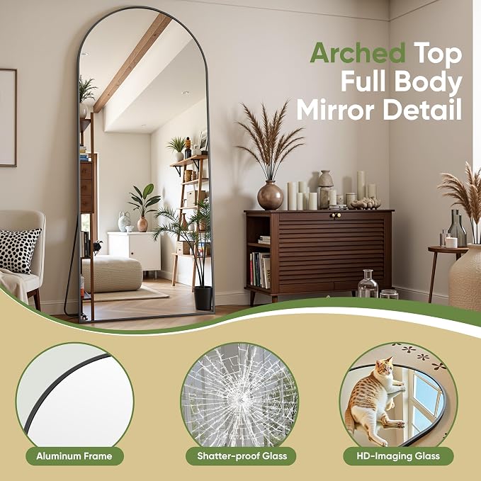 Full Length Mirror, Oversized Floor Mirrors, Leaning Free Standing Mirrors