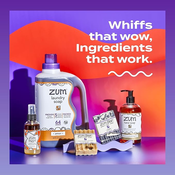 Indigo Wild Zum Mist Room & Body Spray - Aromatherapy Essential Oil Spray - Natural Body Mist & Room Spray - Lavender-Lemon Scent - 4 fl oz