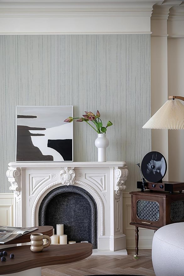 Dviolet Textured Fabric Wallpaper
