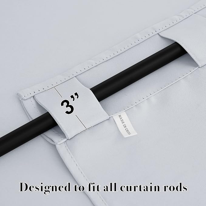RYB HOME Small Window Curtains