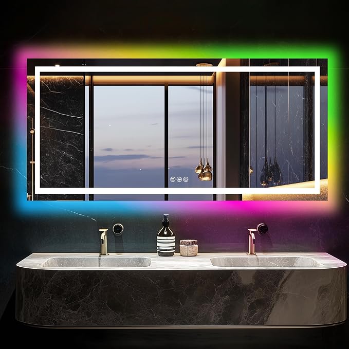 Antok 28"x 60" LED Bathroom Mirror