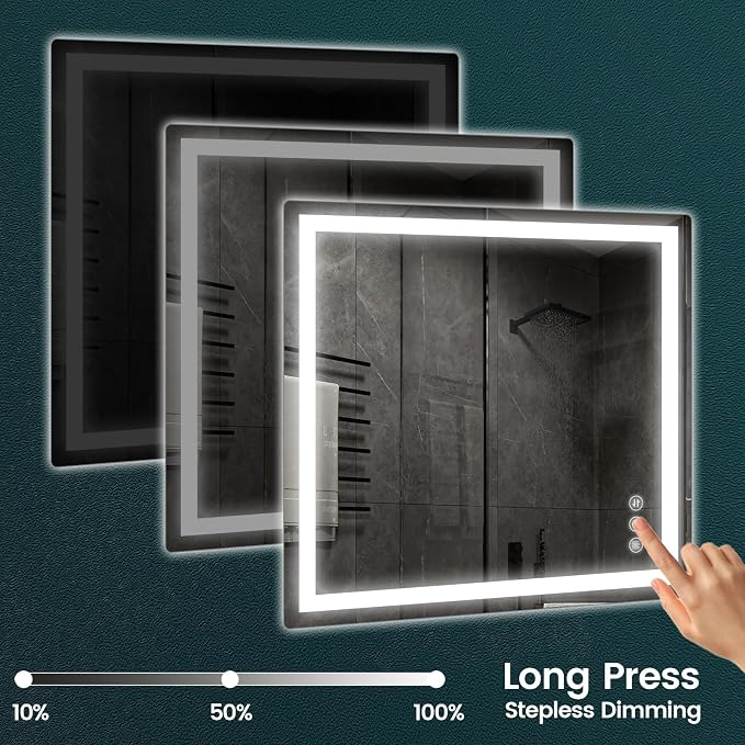 Memobarco 30"x 36" Bathroom Mirror