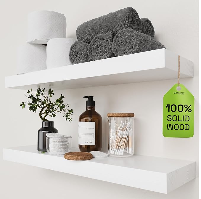 BAOBAB WORKSHOP Wood Floating Shelves