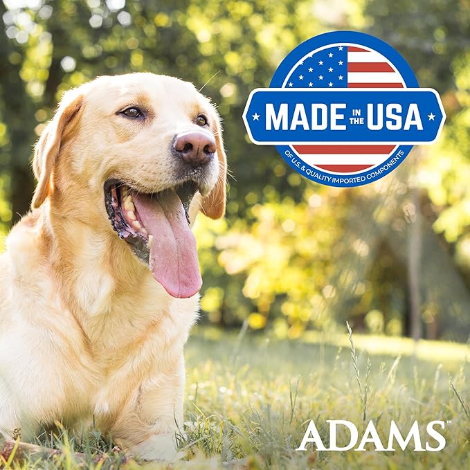 Adams Plus Flea & Tick Shampoo with Precor for Cats, Kittens, Dogs & Puppies Over 12 Weeks Of Age |Sensitive Skin Flea Treatment for Dogs & Cats |Kills Adult Fleas, Flea Eggs, Ticks, and Lice |6 Oz