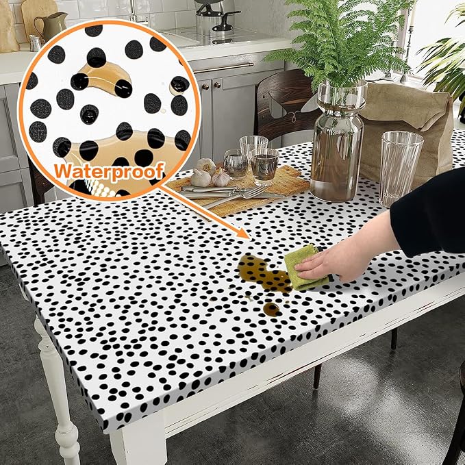 Jeweluck Peel and Stick Wallpaper Polka Dot Wallpaper Stick and Peel 17.7” x