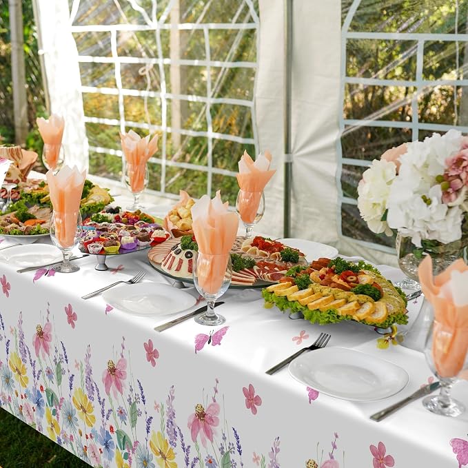 Kochorie Spring Flower Tablecloth Roll