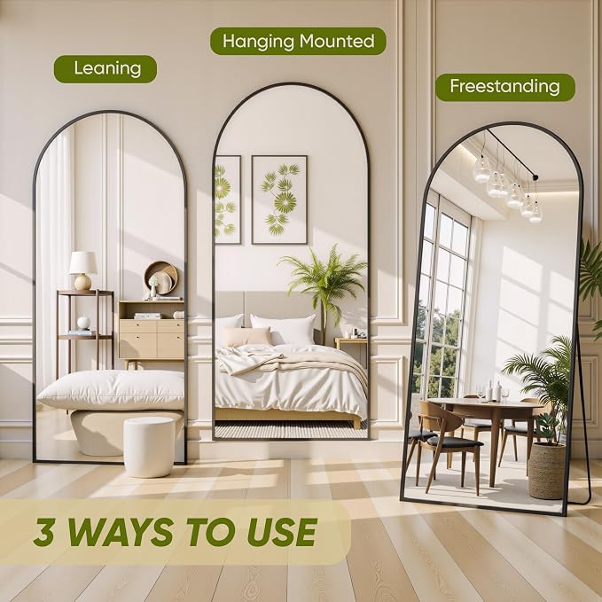 Full Length Mirror, Oversized Floor Mirrors, Leaning Free Standing Mirrors