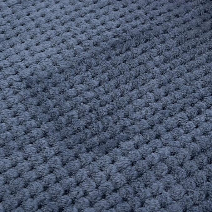 Pet Blanket Warm Soft Dog Blankets Washable Cat Throw Blankets Sofa Bed Couch Furniture Protector Cover for Small Medium Large Dogs Cats, Blue, 39" x 63"