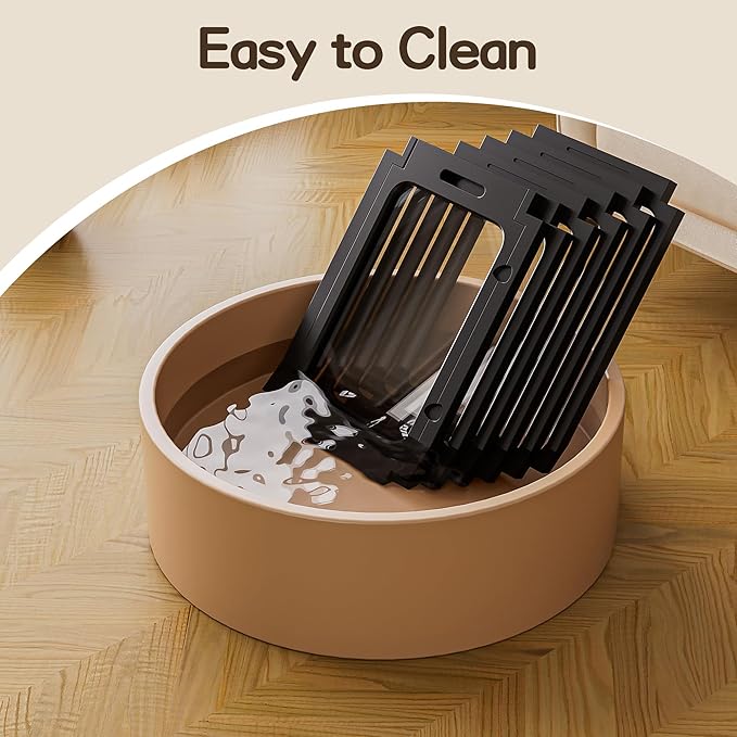 Jalove 12PCS Dog Playpen Clear Puppy Playpen Indoor, 30" H Easy Assemble Transparent Small Pet Play Pen, Sturdy Plastic Dog Fence Crate Kennel Whelping Cage Enclosure for Small to Medium Dog, Black