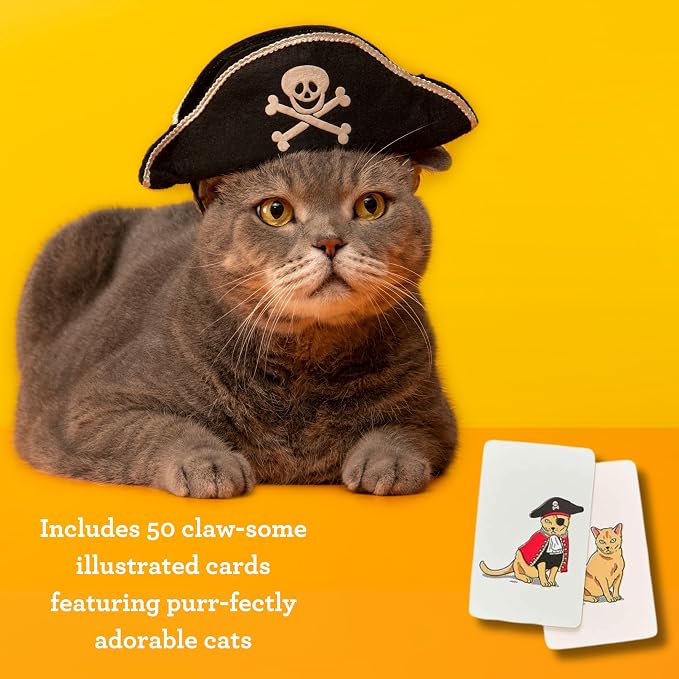 Ridley’s Costume Cats Memory Game – Includes 50 Matching Cards and Instructions – Memory Card Game Featuring Well-Dressed Cats – Fun for All Ages, Makes a Great Gift Idea