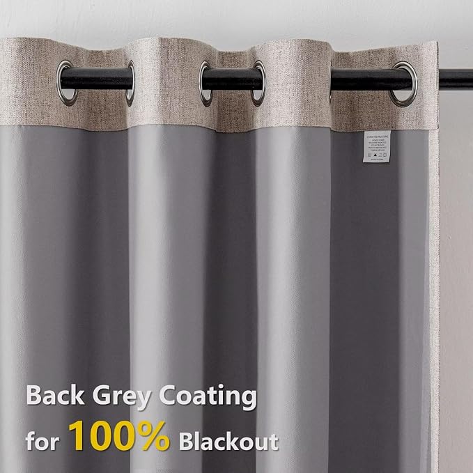 IGEMAEVE 100% Blackout Curtains