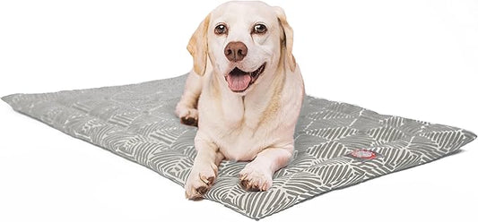 42" Charlie Metallic Crate Dog Bed Mat By Majestic Pet Products