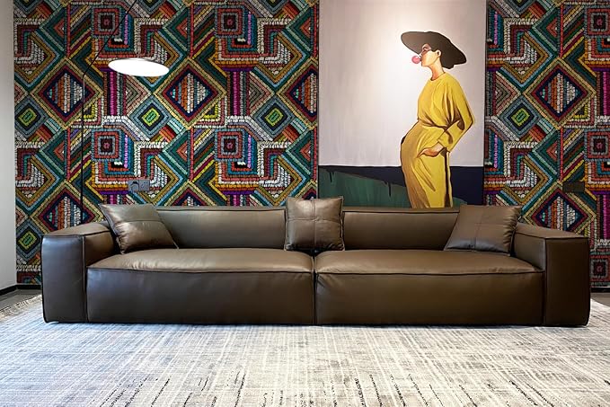 Retro Textured Peel and Stick Wallpaper Geometric Patchwork color Mosaic