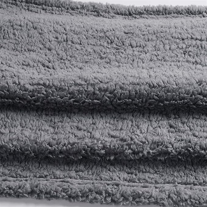 Pet Blankets for Couch Sofa Bed Dog Blankets Reversible Cat Blanket Soft Furniture Protector Cover for Small Medium Large Dogs Cats, Grey, 41 x 65 inches