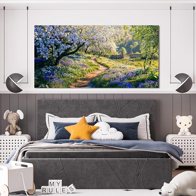 Canvas Wall Art Decor Large Modern Green Wall Art