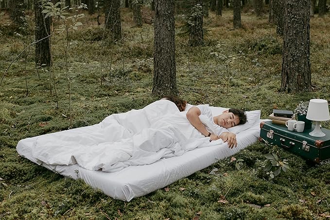 Sleeping Bag Liner Ultralight Adult Sleep Sack Travel Sheets for Hotel Sleeping Bags for Adults Liners Sheet Cotton Lightweight Camping Inner Hostel Fresh Back Backpacking NO Zipper Traveling Bed