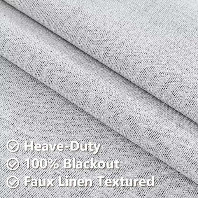 IGEMAEVE 100% Blackout Curtains