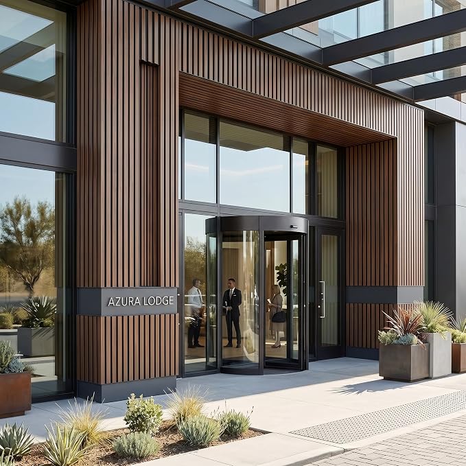 From Plain to Beautiful in Hours WPC Exterior Wall Slat Panels Waterproof