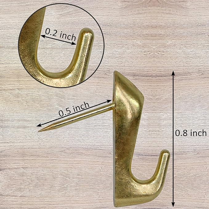 Push Pin Picture Hooks, Push Pin Hangers, Decorative Push Pins