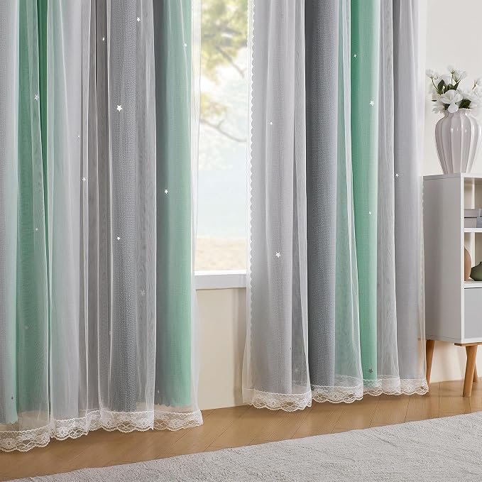 XiDi Blackout Curtains for Bedroom Decor