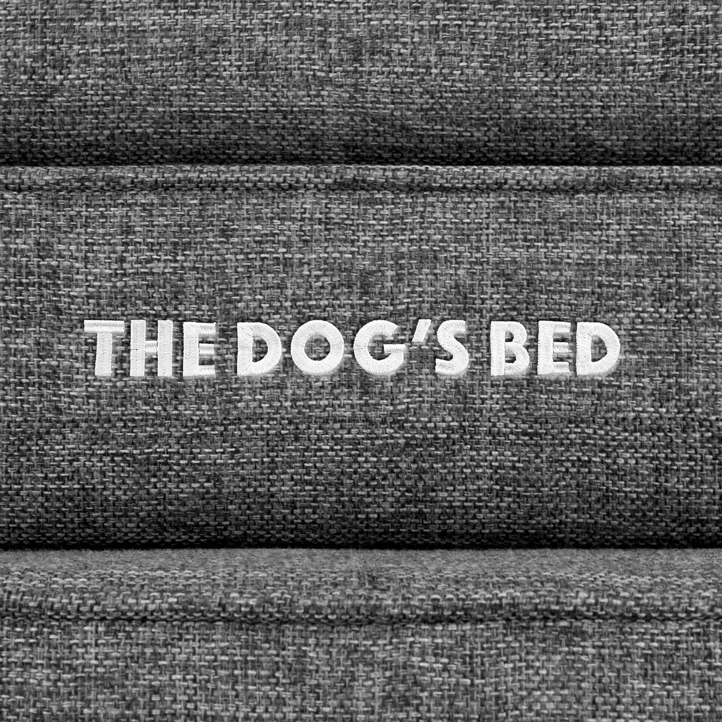 The Dog’s Bed Orthopedic Headrest Dog Bed XXL Grey Linen 54x36, Memory Foam, Pain Relief for Arthritis, Hip & Elbow Dysplasia, Post Surgery, Lameness, Veterinary Approved, Waterproof Washable Cover
