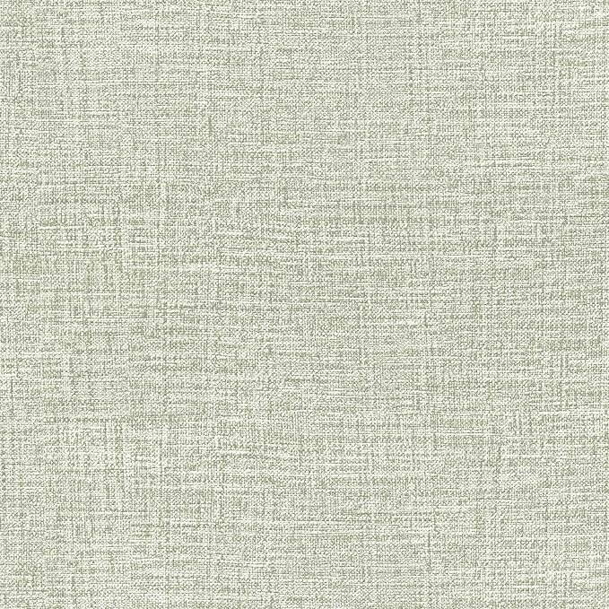 Amiya Grasscloth Wallpaper Sage Green Peel and Stick Faux Fabric Linen Contact