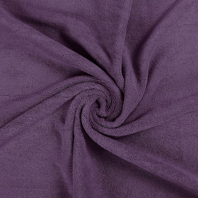 Utopia Towels 4 Pack Premium Bath Towels Set, 27 by 54 Inches, 100% Ring Spun Cotton 600GSM, Lightweight and Highly Absorbent Quick Drying Towels, Perfect for Daily Use, Plum