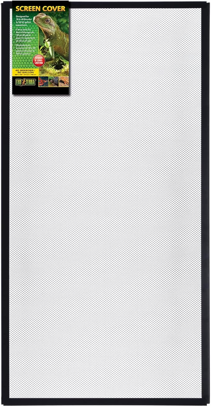 Exo Terra Regular 40 Gallon Screen Cover, 36" X 18”