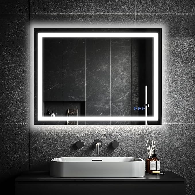 Antok 24"x 36" LED Bathroom Mirror