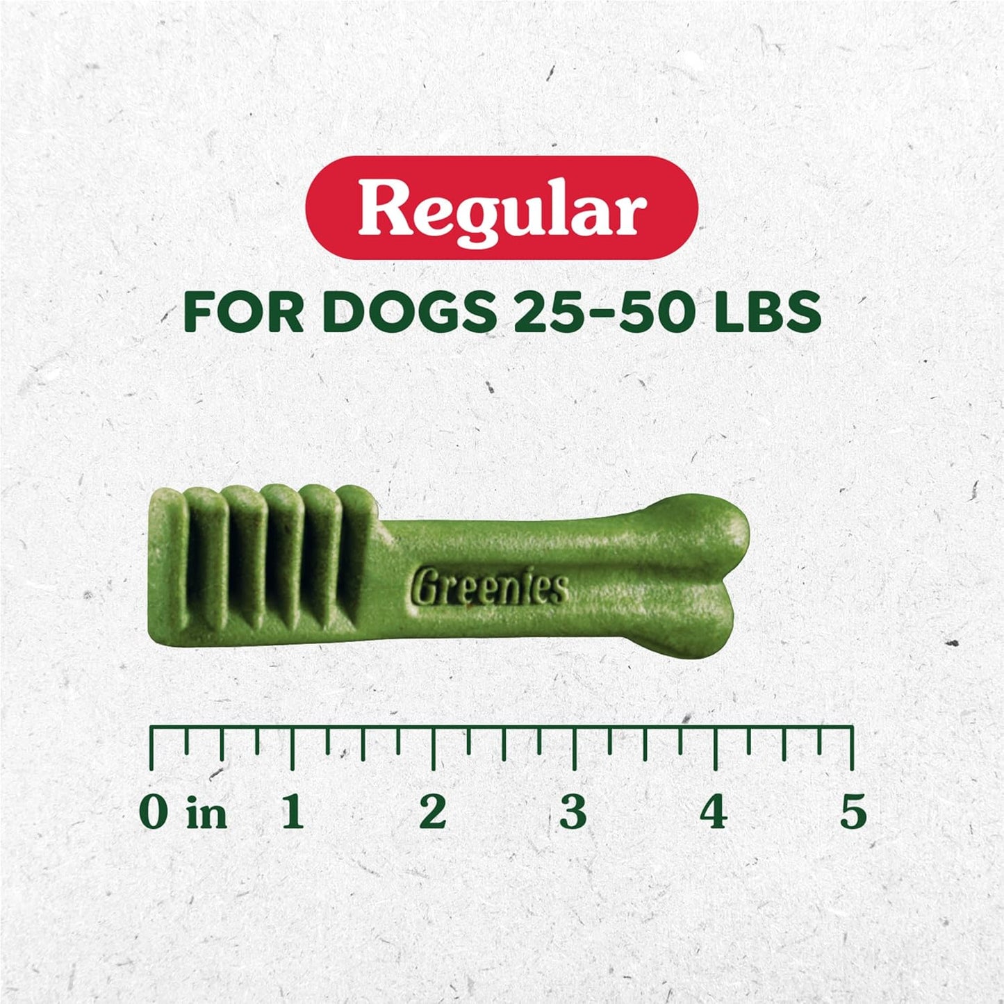 Greenies Original Regular Dental Dog Treats, 6 oz. Pack (6 Treats)
