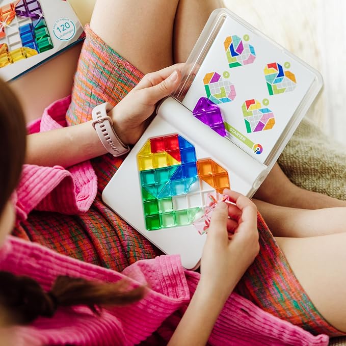 SmartGames IQ Love Travel Puzzle Game with 120 Challenges for Ages 7 - Adult