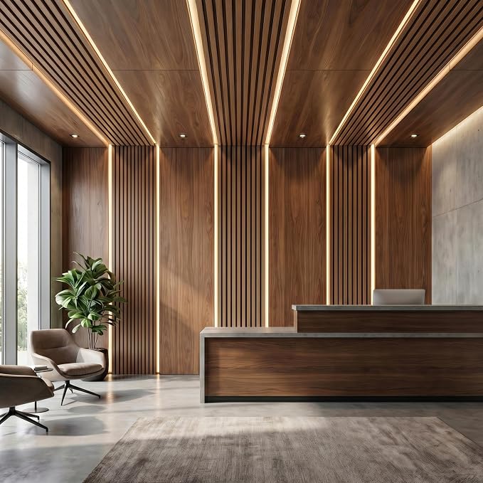 From Plain to Beautiful in Hours WPC Exterior Wall Slat Panels Waterproof