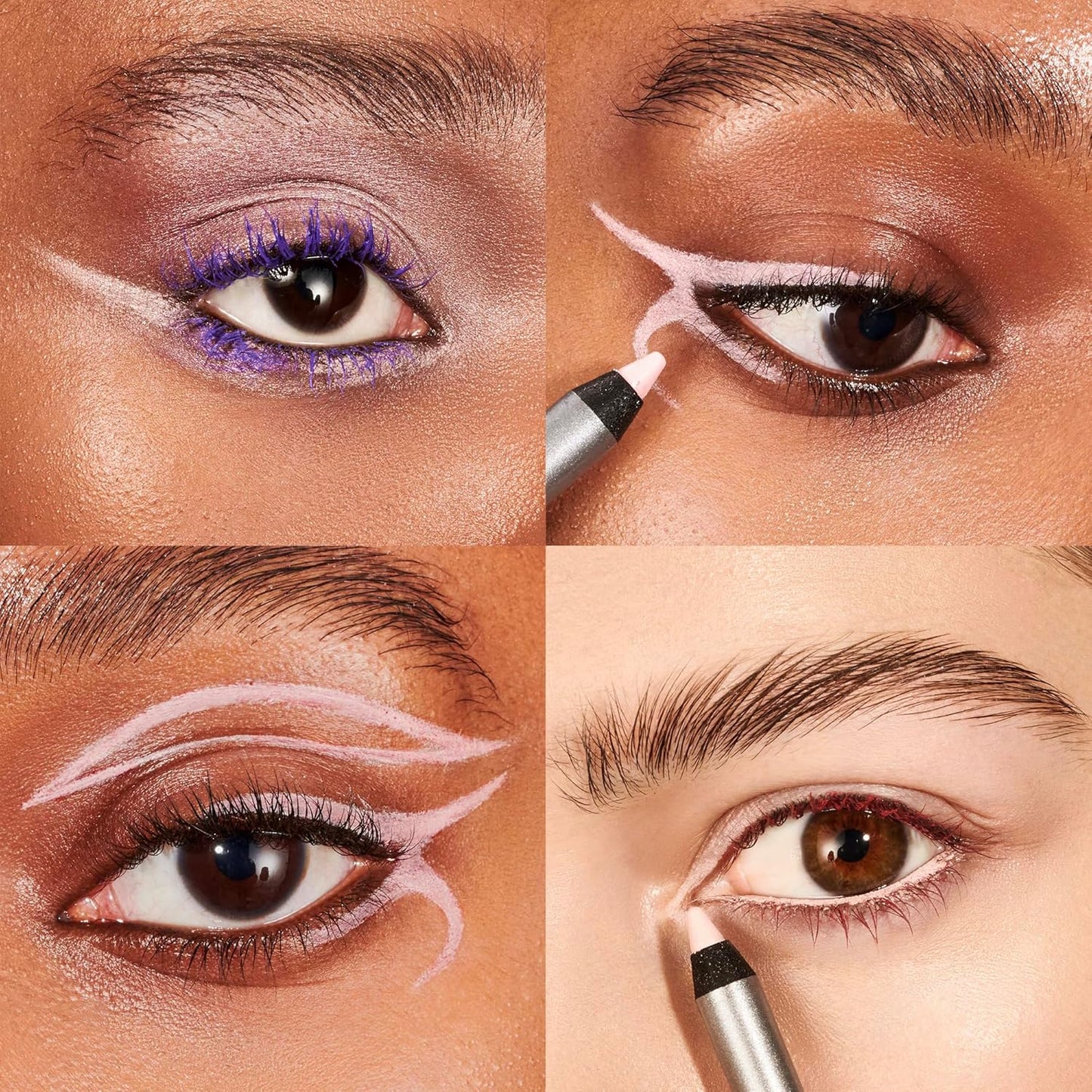 Wonderskin Eyeliner Pencil, 1440 Longwear Pink Eyeliner Pencil - Waterproof, Sharpenable & Smudge Proof