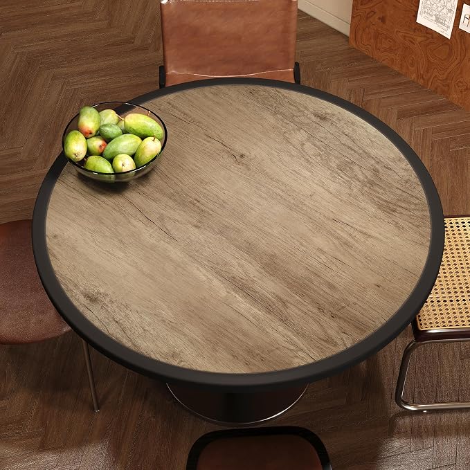 Brown Wood Contact Paper for Cabinets Drawers Wood Grain Vinyl Wrap 3D Wood