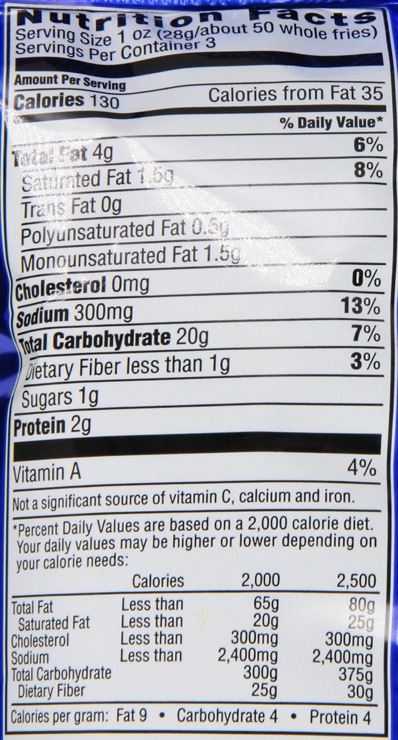Andy Capp's Hot Fries, 3 oz, 7 Pack