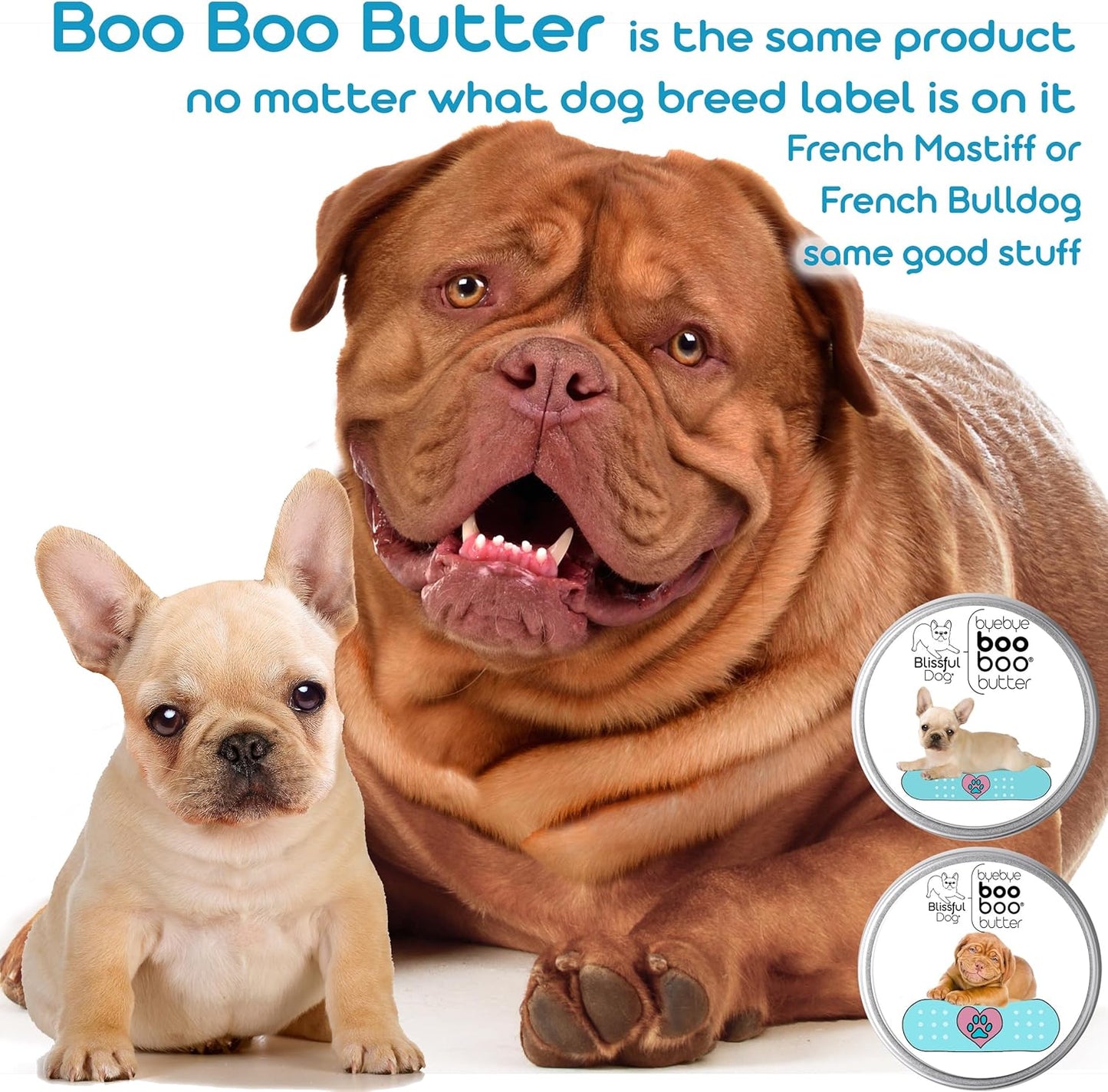 The Blissful Dog Bichon Frise Boo Boo Butter, 4-Ounce