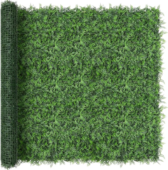Artificial Green Wall Panels: 80"x120" Boxwood Hedge Green Wall Decor Backdrop