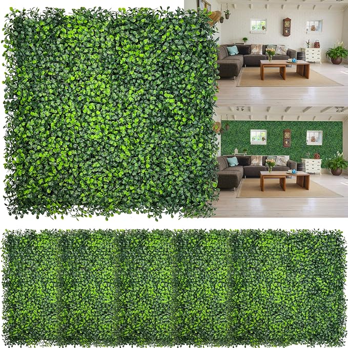 Artificial Boxwood Panels, Garden and Indoor Outdoor Plant Wall&Fence Covering